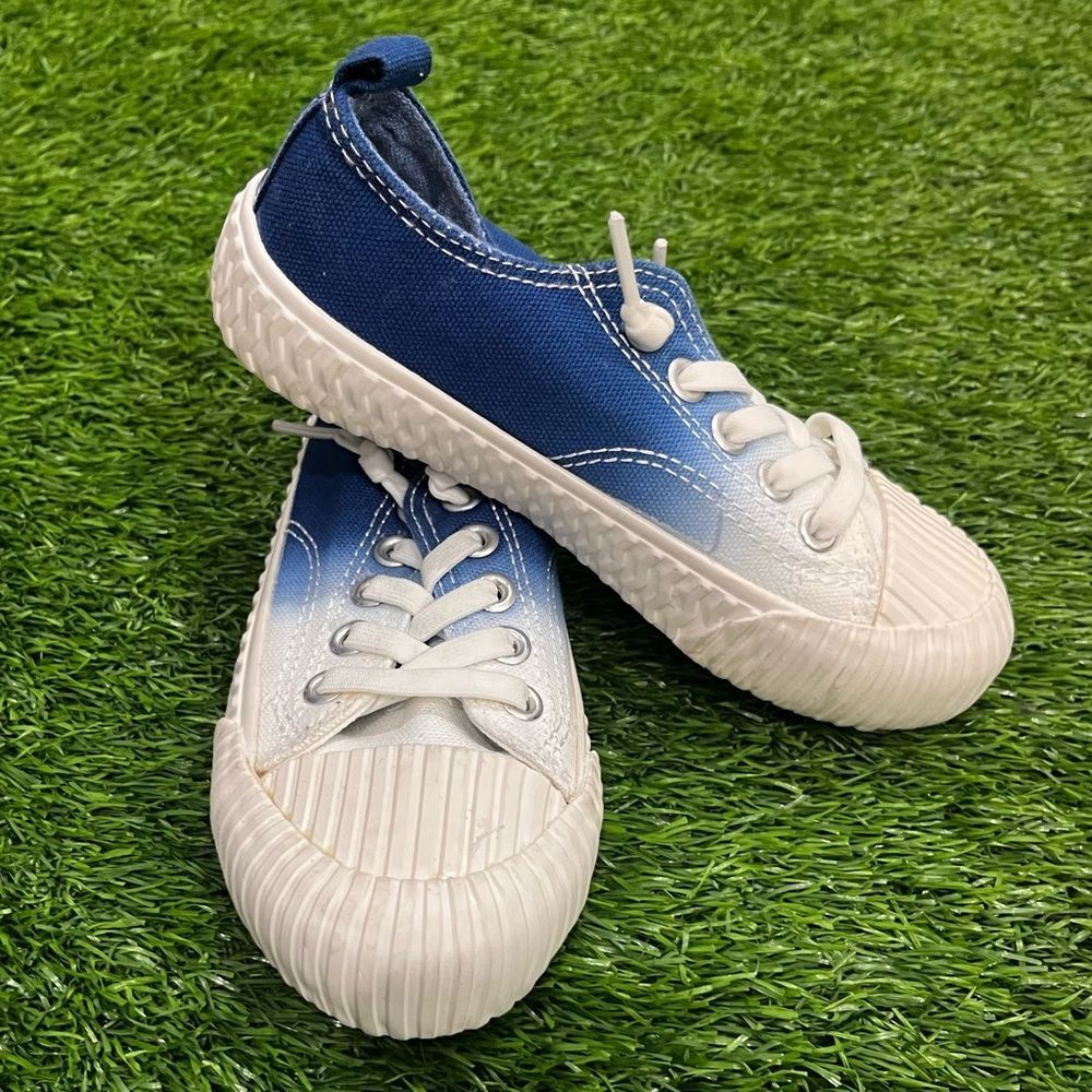 Original Marines Boys Blue Gradient White Cap Slip on Sneaker New SZ 10 Toddler